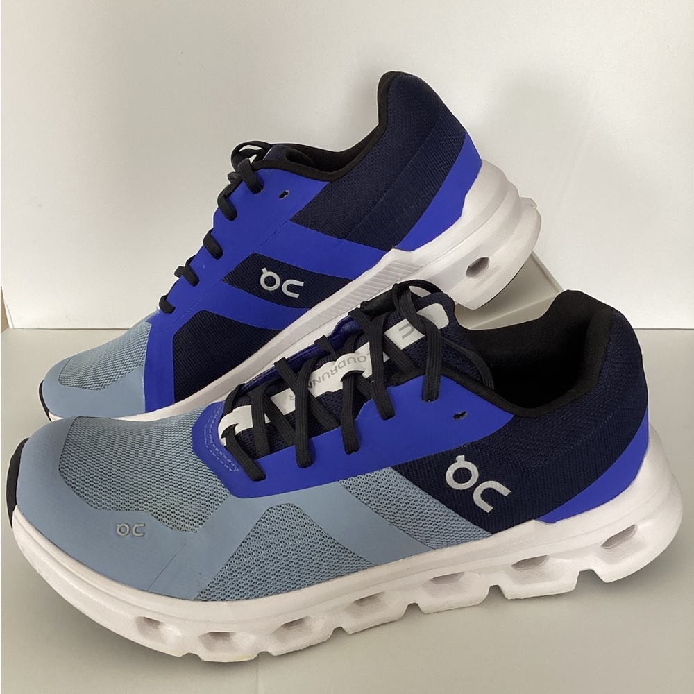 On Cloud Chambray/Midnight Running Trainer Sneake… - image 1